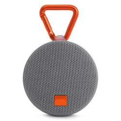 Clip On Lightweight Portable Wireless Bluetooth Speaker Clip2 (Silver)